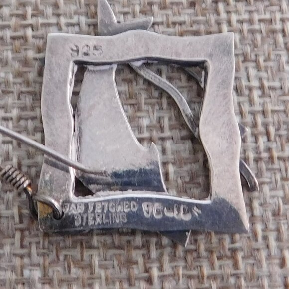 Dolphin Jewelry Lot Far Fetched 925 Earrings Silver Plated Clamper Bracelet - Picture 4 of 8